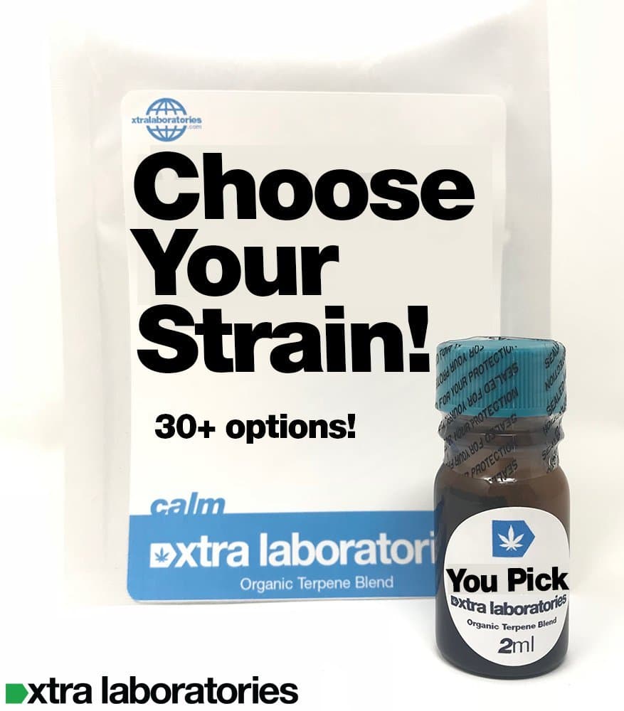 (1) 2ml Vial - Terpene Blend by Xtra Laboratories | Strain Specific, All Natural, High Purity Concentrate, Solution - Xperience Synergy - 2ml