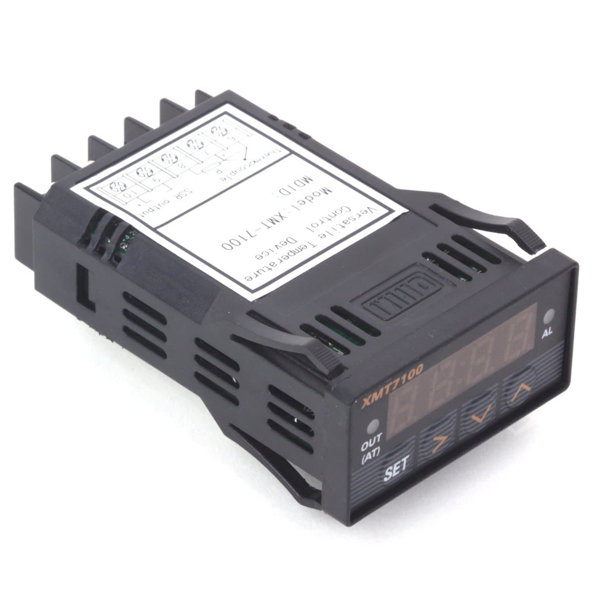 Trustdeal XMT7100 1.3" Screen PID Intelligent Temperature Controller Black Digital Controller