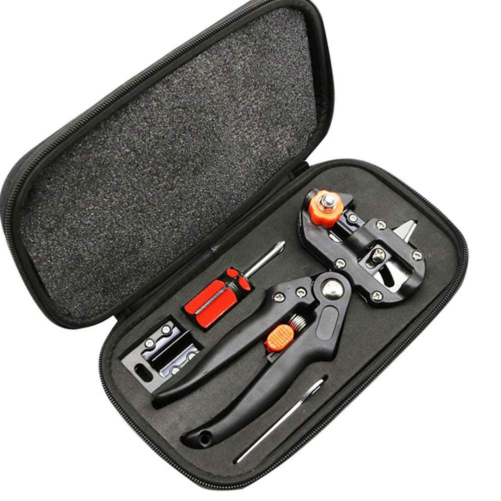 erDouckan Grafting Tool & Garden Grafting Tool Set Fruit Tree Cutting Shears Pruning Secateurs Scissors, Perfect for Family Woodworking