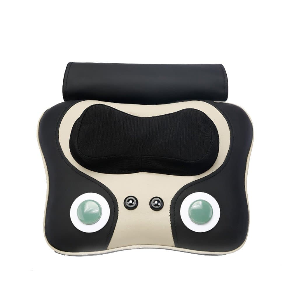 Modelshow Massager Pillow Cushion with Both Tapping and Kneading Shoulder Lumbar Cervical Massage Electric Portable Hand-held Muscle Groups Stress Relaxtion for Whole Body