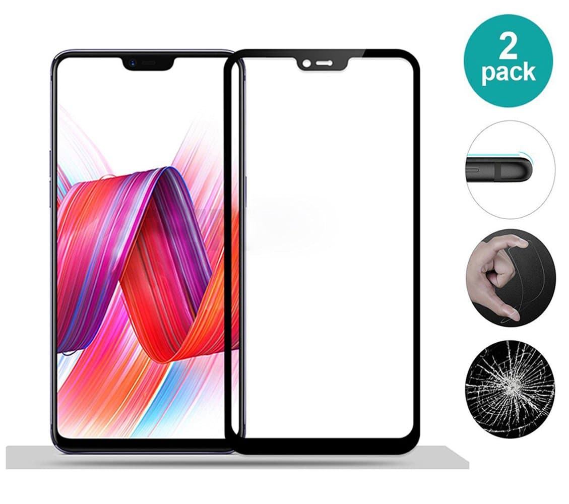 AIOIA For Oppo F7 Screen Protector, 3D Touch Curve Full Coverage 9H Hardness HD Clear Tempered Glass Screen Protector for Oppo F7