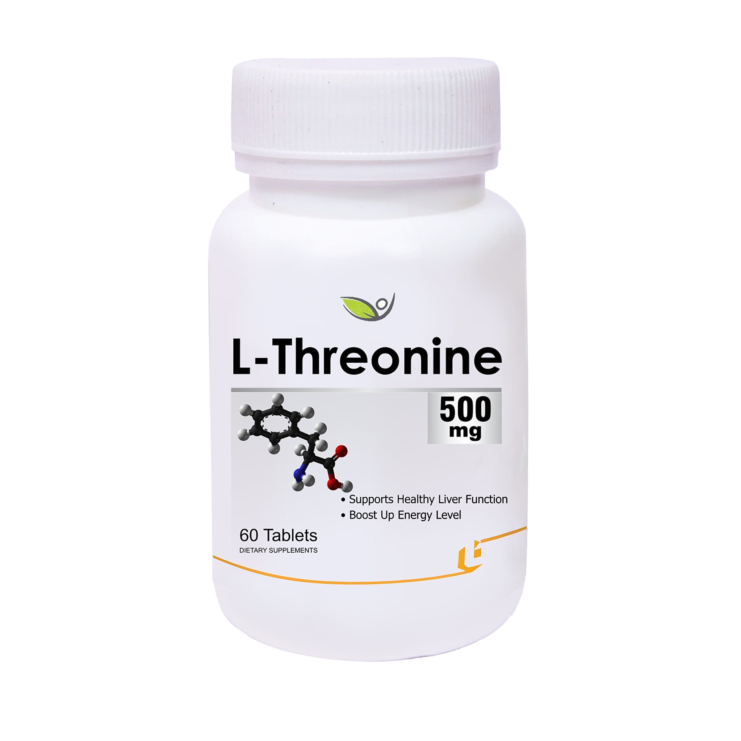 Biotrex Nutraceuticals L-Threonine 500mg - 60 Tablets
