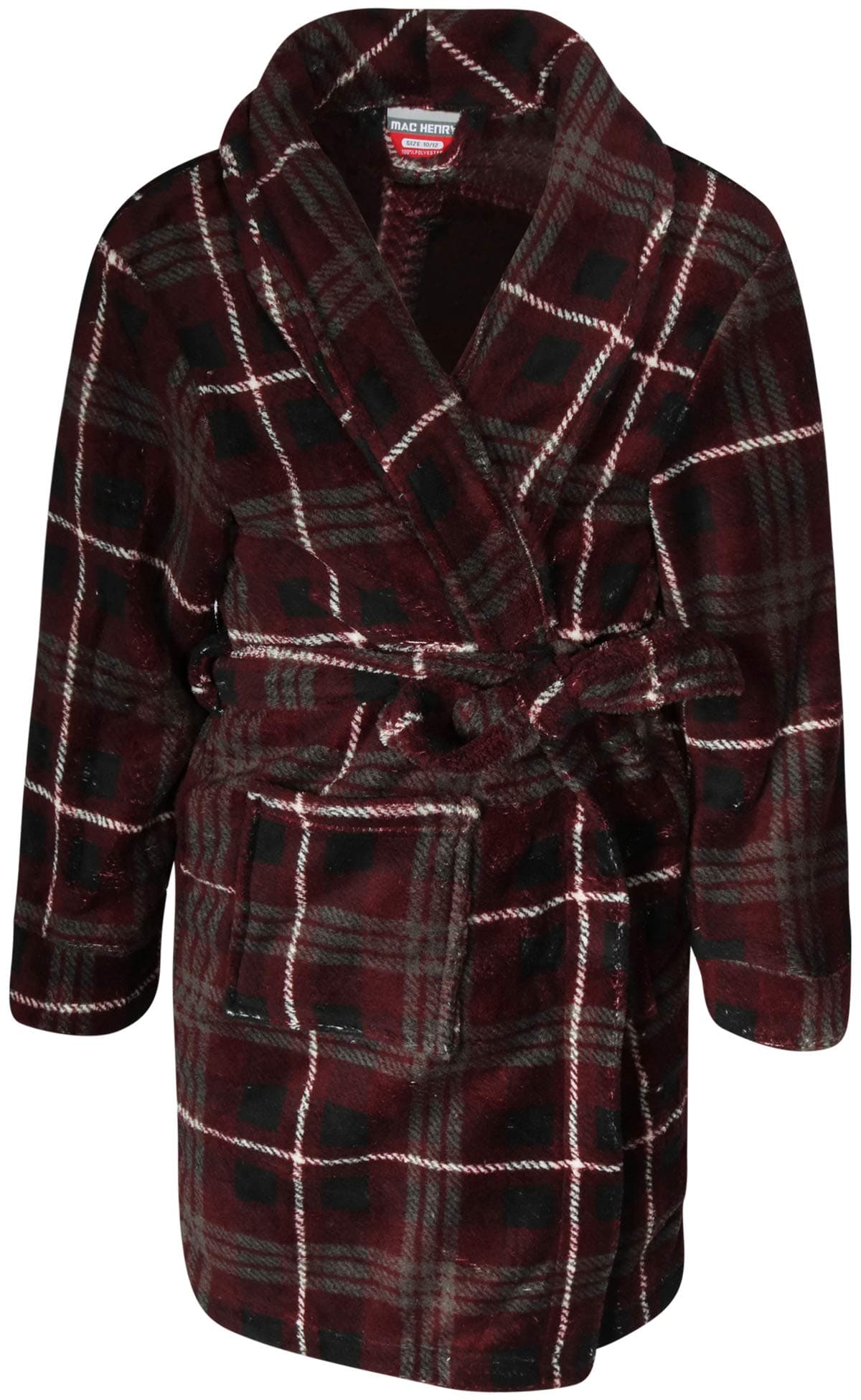 MAC HENRY Boys Coral Fleece Printed Robe (More Patterns Available)