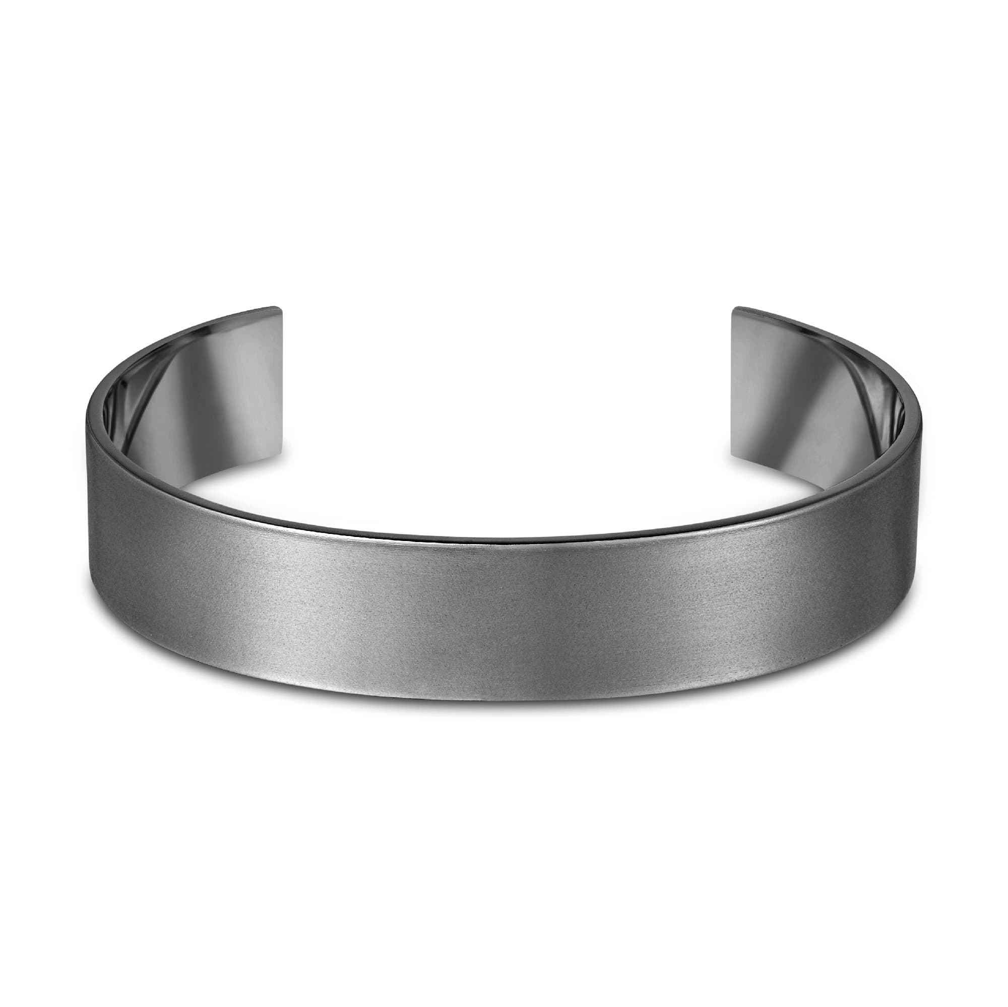 Arque Men's Extra Wide Sterling Silver Cuff