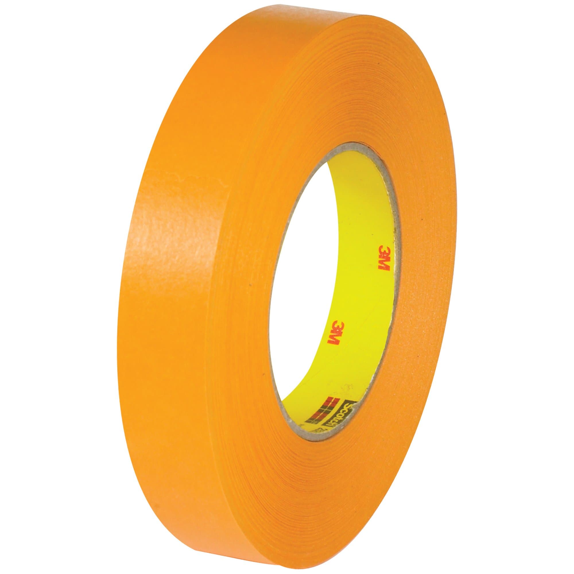 Top Pack Supply 3M 2525 Flatback Tape, 9.5 Mil, 3/4" x 60 yds. Orange (Case of 48)