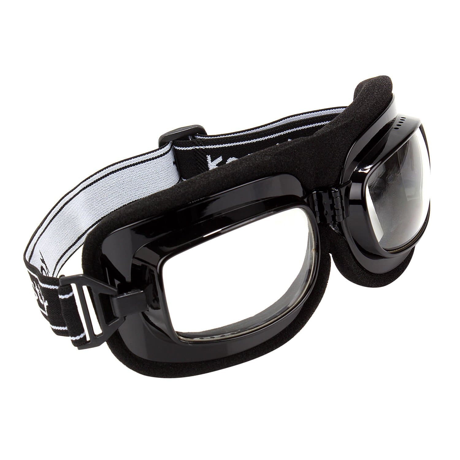 RuggedTrails® Clear Glass Riding Goggles with Adjustable Band