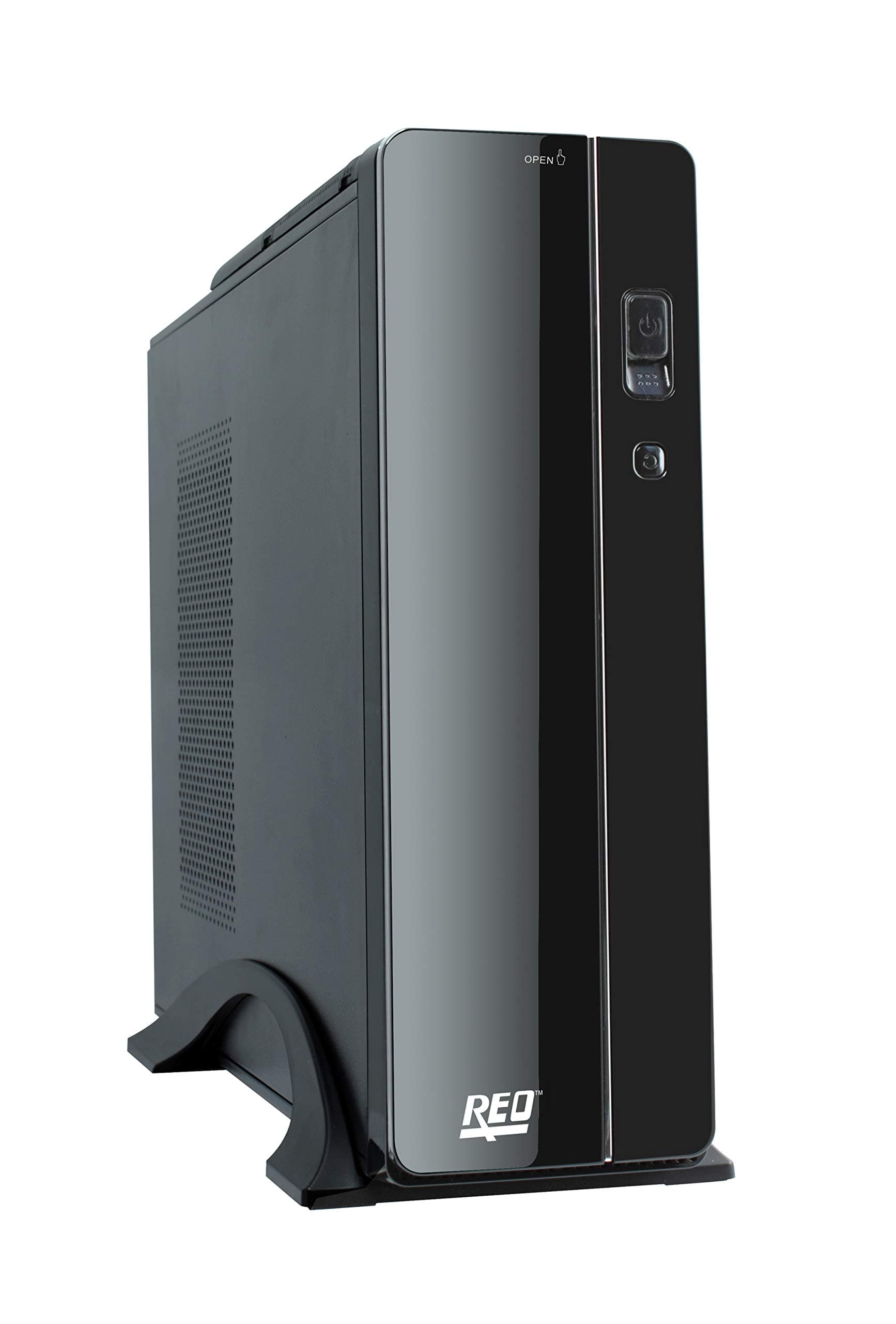 REO DOS Slim Desktop (Intel Core i5 7th Gen 7400 3.0Ghz/8 GB DDR4 RAM/120 GB SSD/1.0 TB Hard Disk/Integrated Wi-Fi , Black )