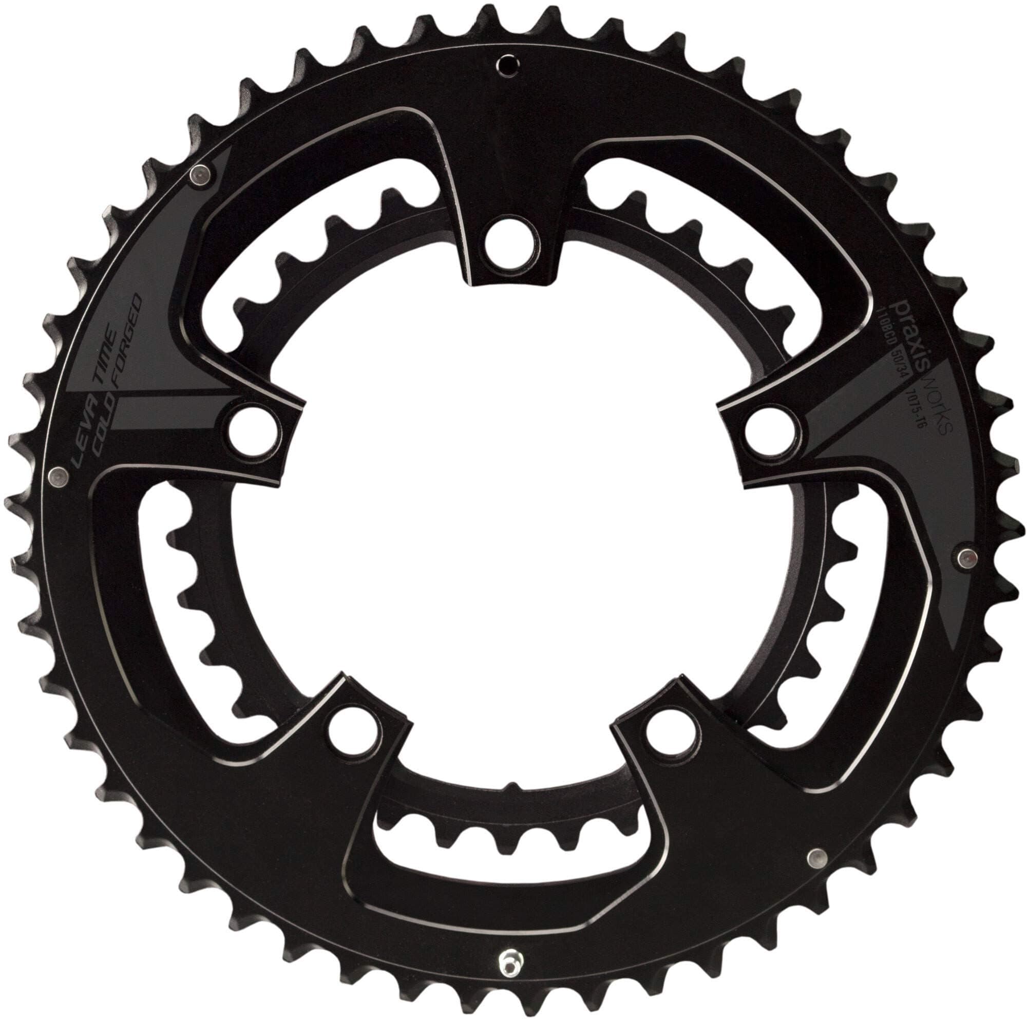 Praxis Plateaux double 50-34T 110bcd