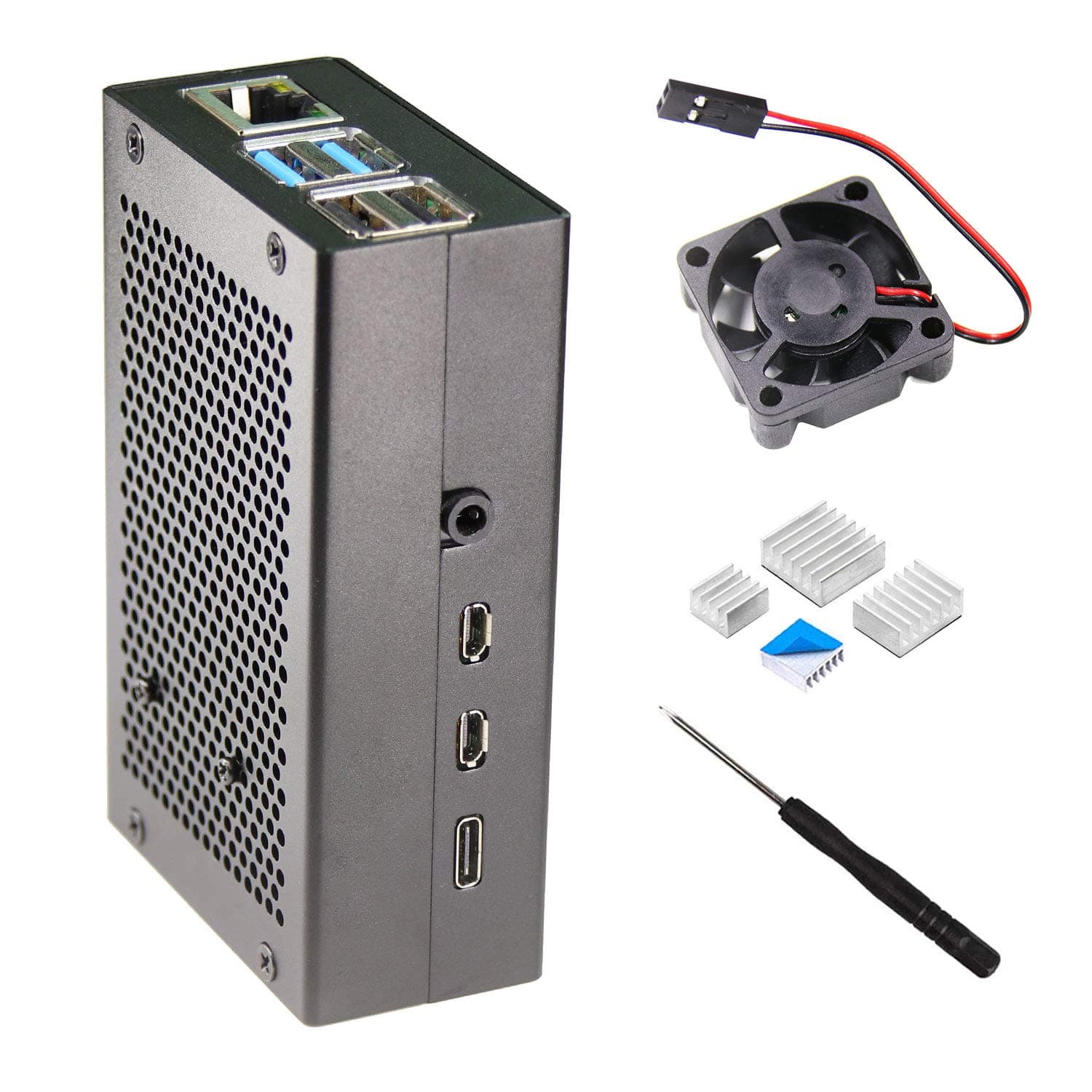 Pastall Raspberry Pi 4 Aluminum Case