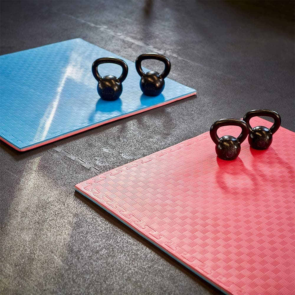 BiGDUG Large Foam Interlocking Eva Foam Exercise Mats 20mm Thick Packs of 4 or Singles | Gym mats for home |