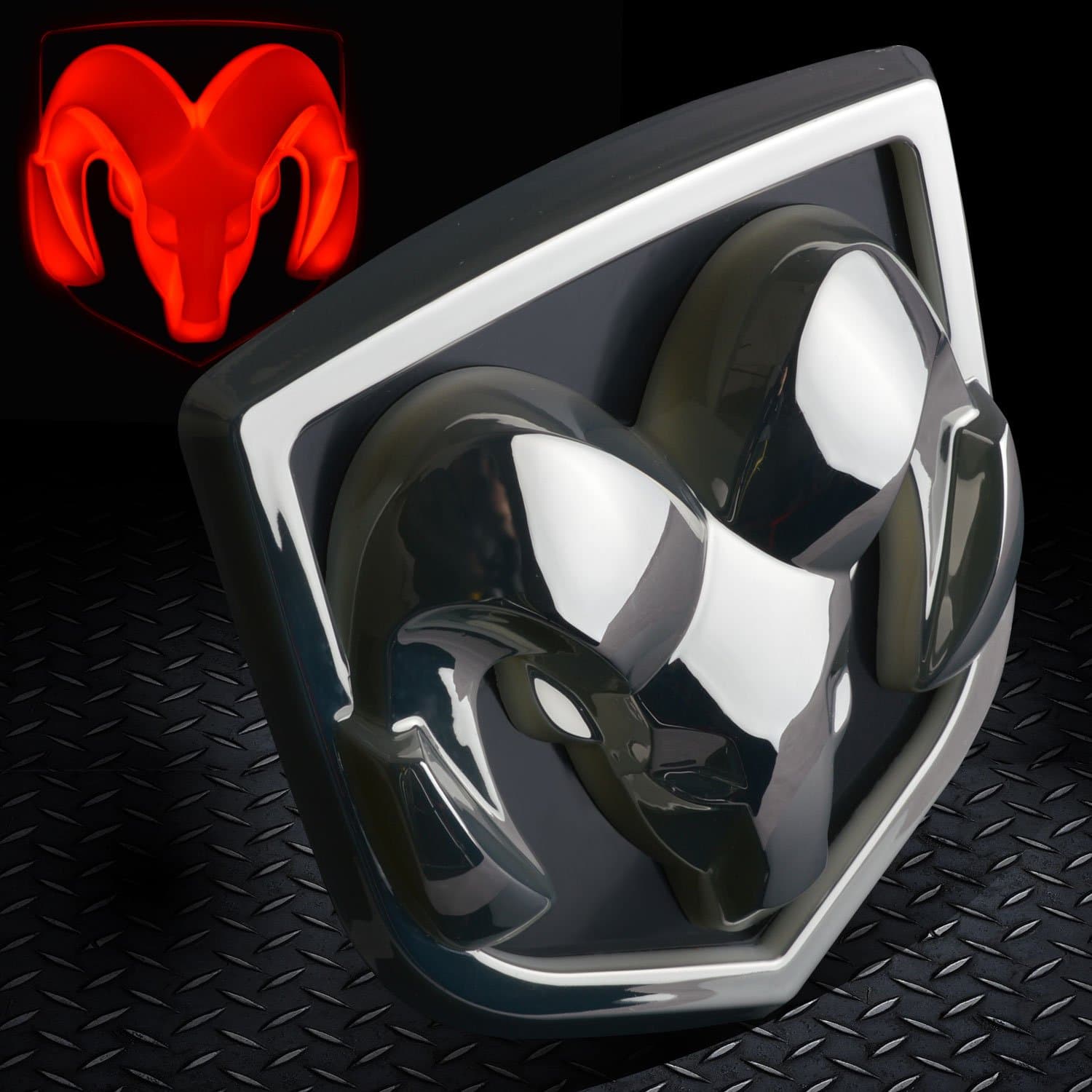 Dodge Ram Tailgate Emblem 2009~2016 1500 2500 3500 2500 3500 Licensed Chrome