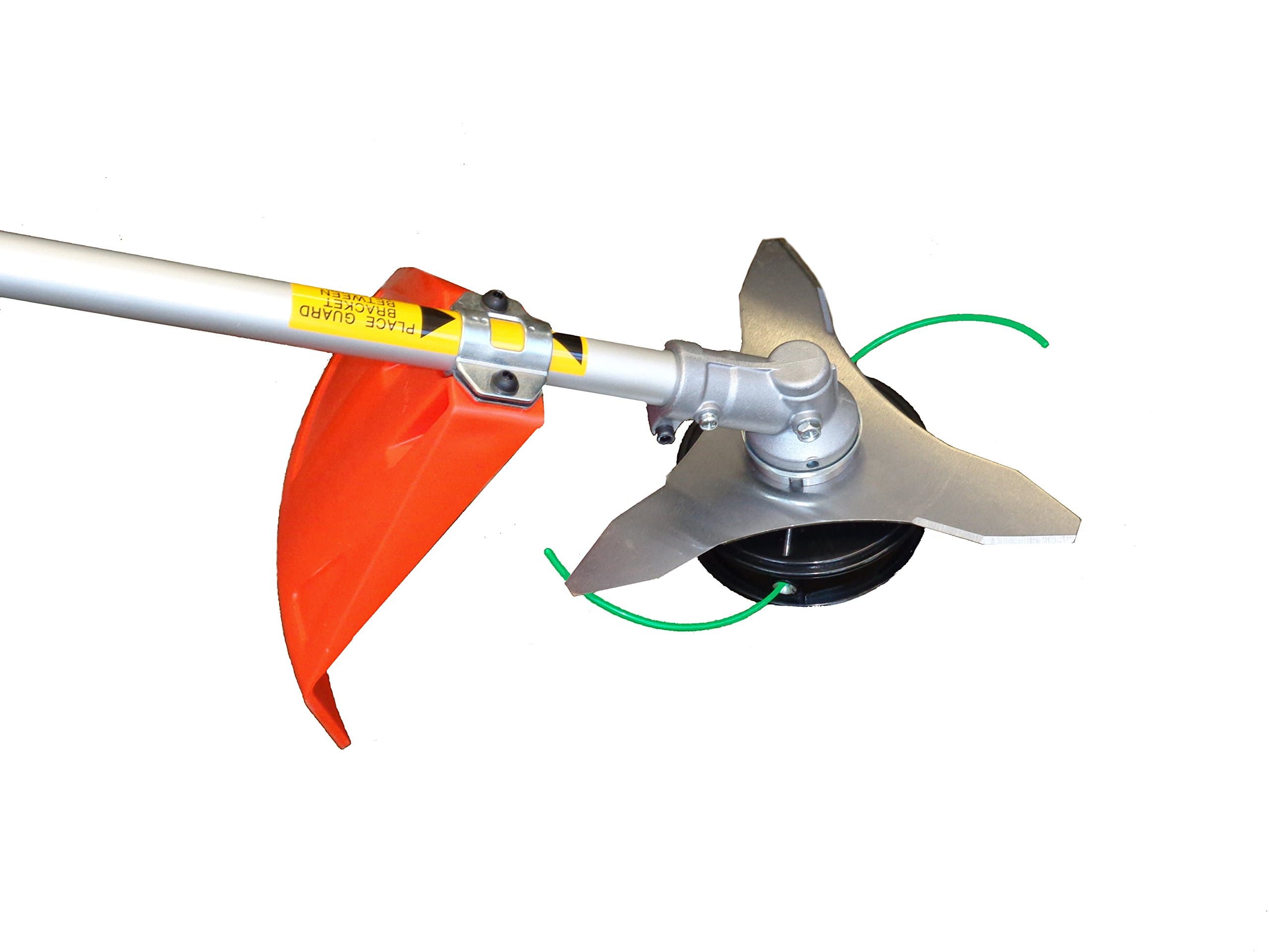 Grass Trimmer Head - Dual Cutting Metal and String Trimming Head By Brush Dawg