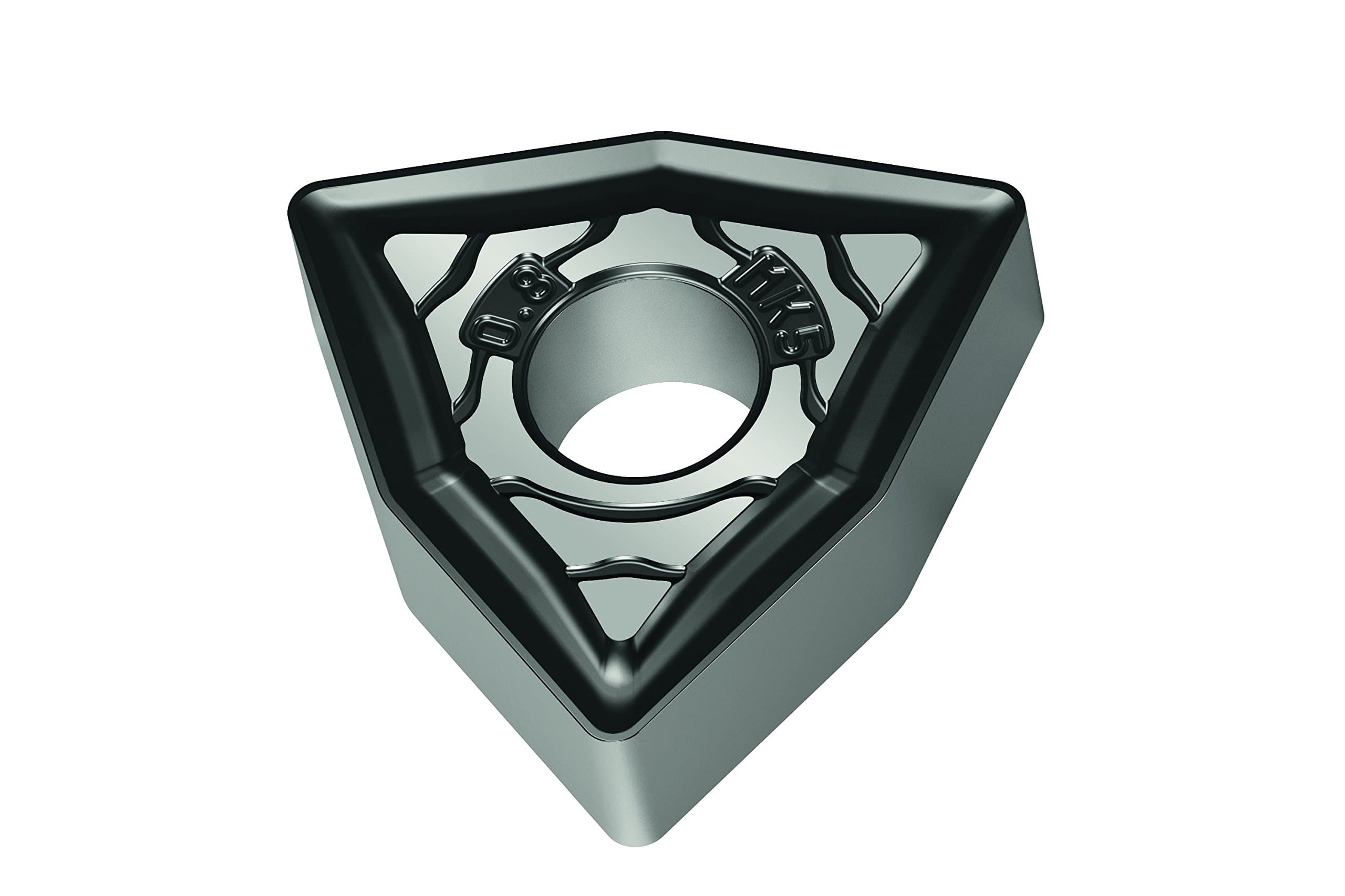 Walter Tools WNMG080408-MK5 WKK20S CVD Coated Solid Carbide Turning Insert, WKK20S Manufacturer Grade, 0.031" Nose Radius, MK5 Chip Breaker, 0.187" Thick (Pack of 10)