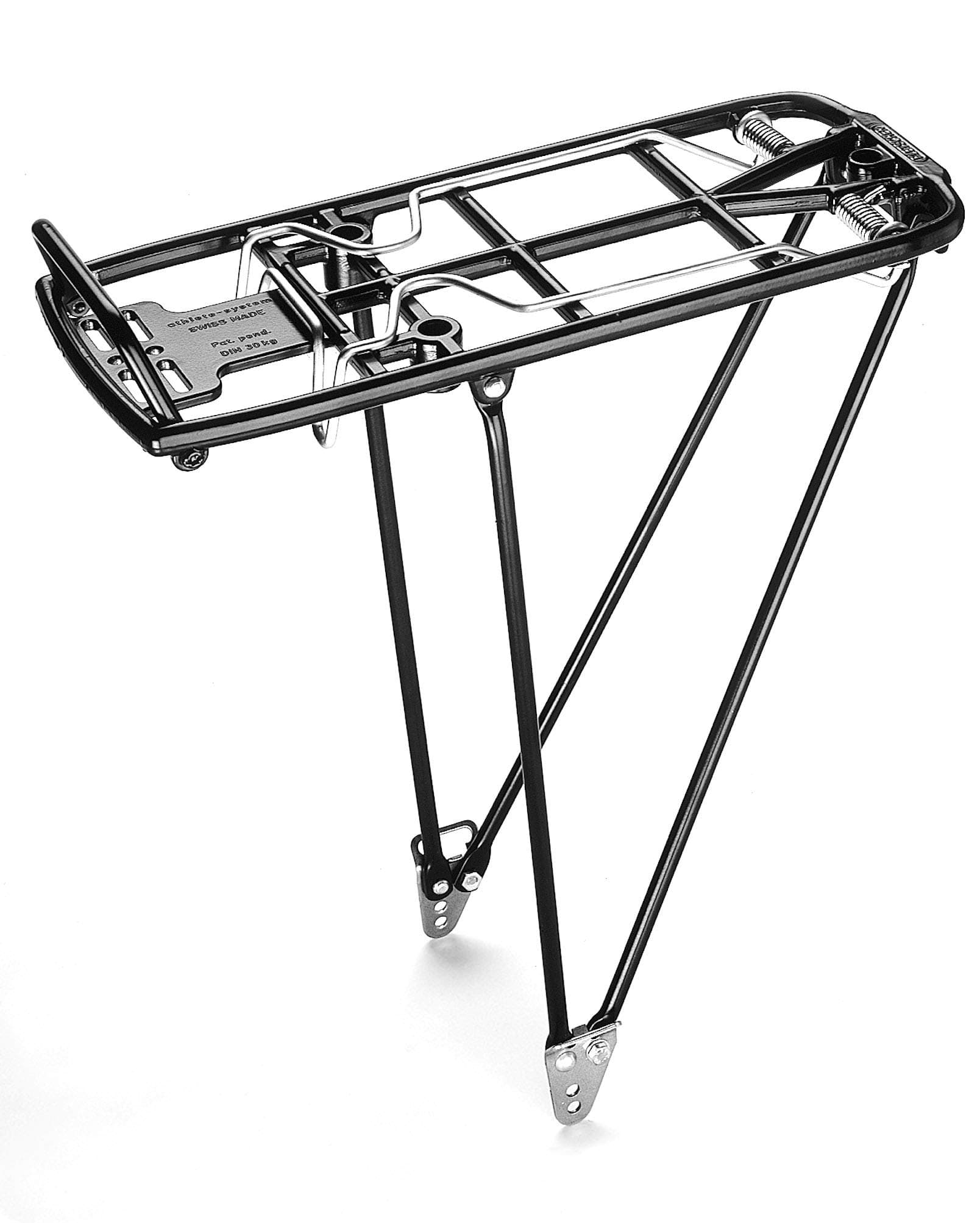 PletscherAthlete Disc Easy-Fix Pannier Rack, Black, 26" - 28"