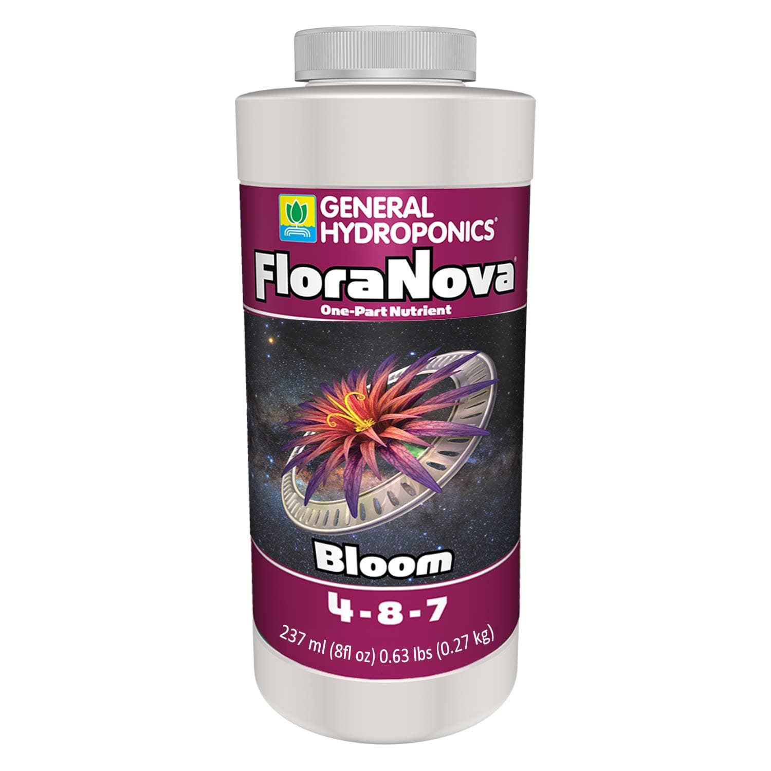 FloraNova Bloom General Hydroponic Plant Nutrient 8oz. Ounce