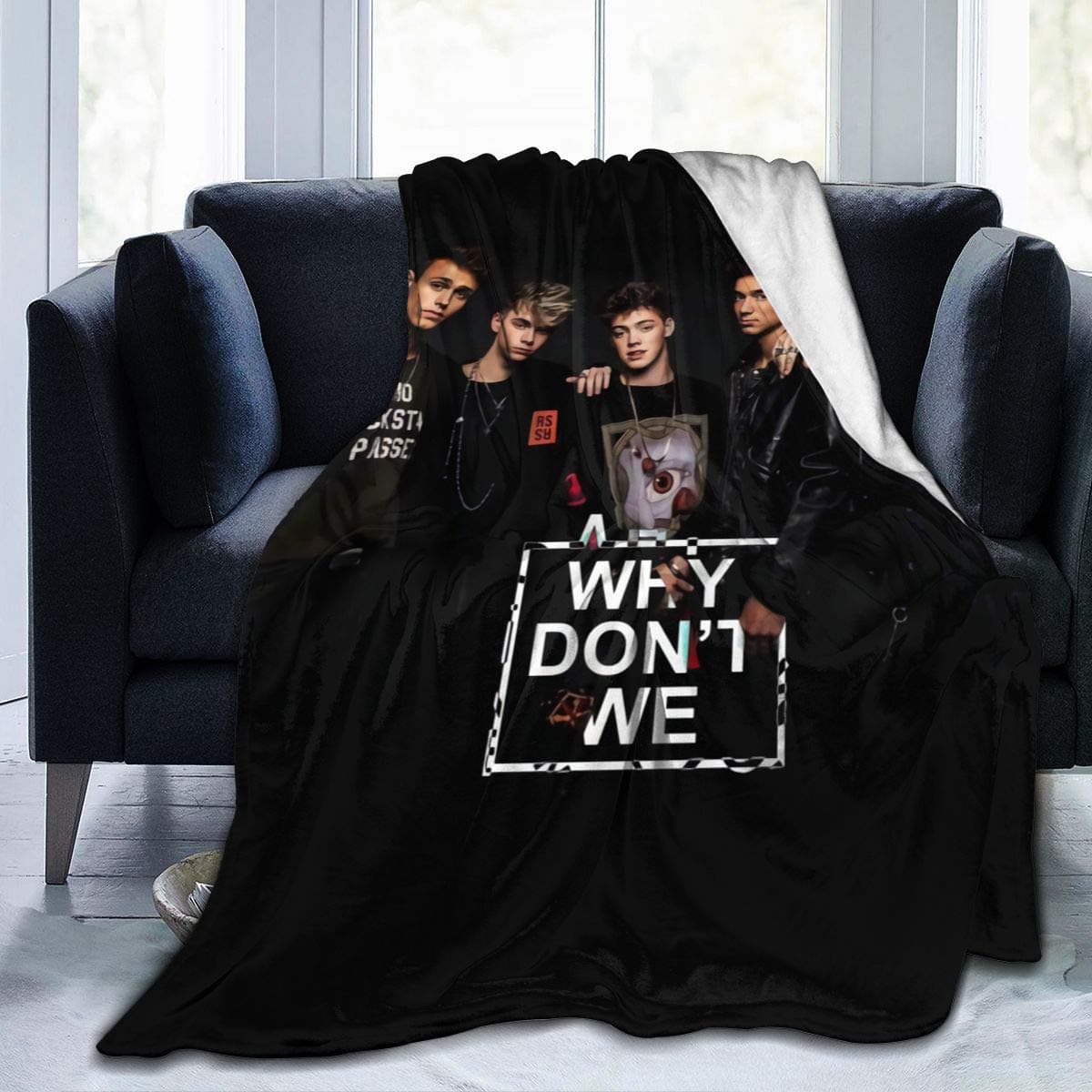 MWM Soft and Warm Throw Blanket Digital Printed Ultra-Soft Micro Fleece Blanket(50 x40, 60" x50, 80" x60)Why-Dont Limelight We