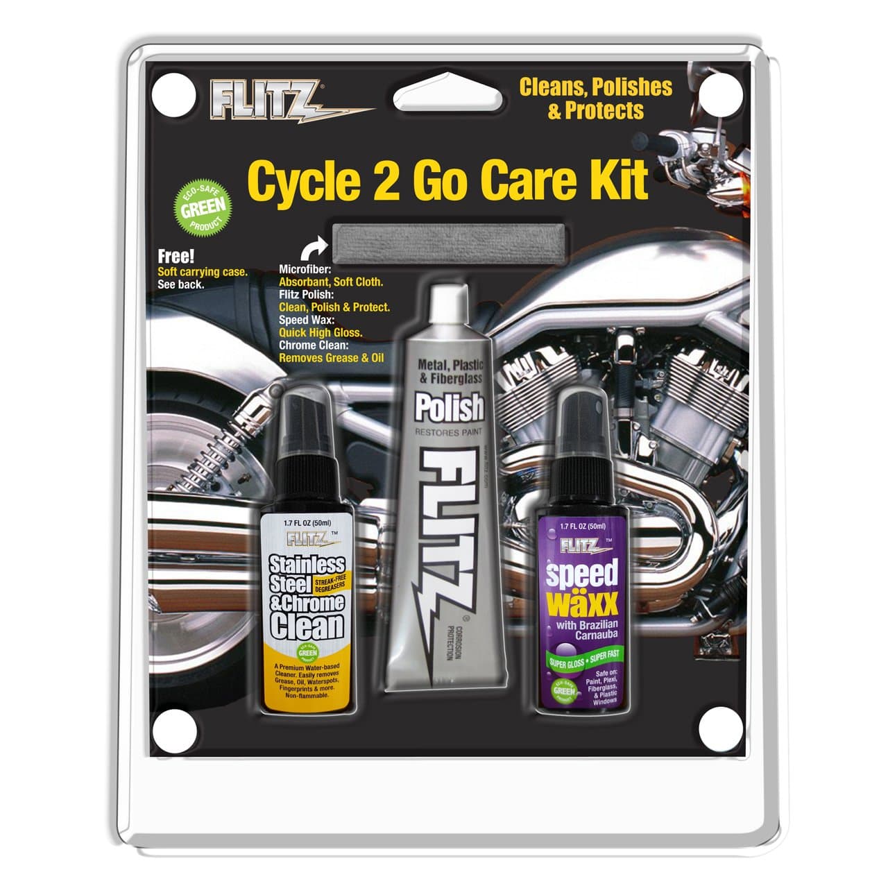 Flitz CY 41503 Mixed Cycle 2Go Care Kit