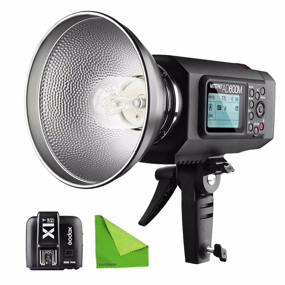 EACHSHOT Witstro AD600 600W TTL Portable Wireless Strobe Flash Godox Mount AD600 with X1N-T 2.4GHz i-TTL Wireless Single Trigger For Godox AD360 II