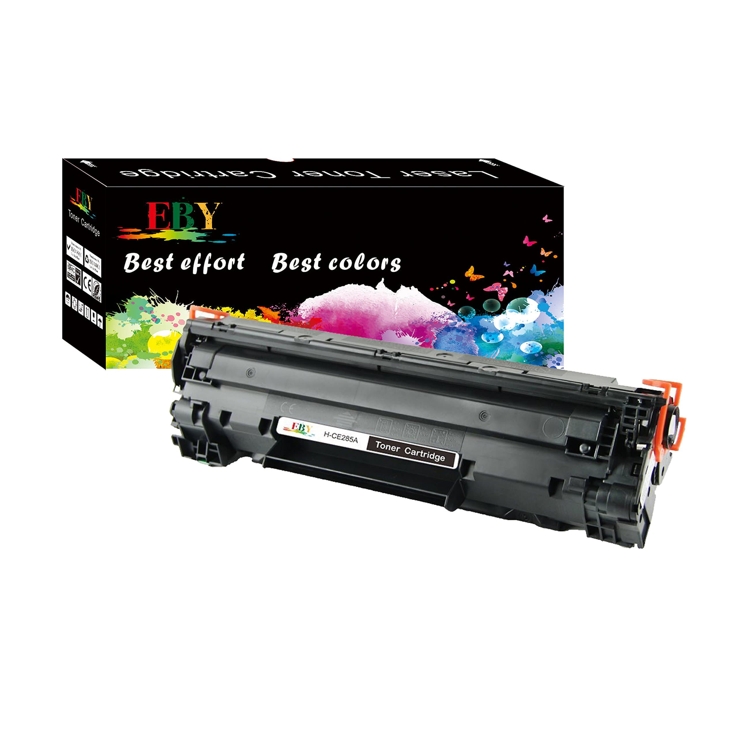 EBY Compatible Toner Cartridge Replacement for HP 85A ( Black , 1-Pack )