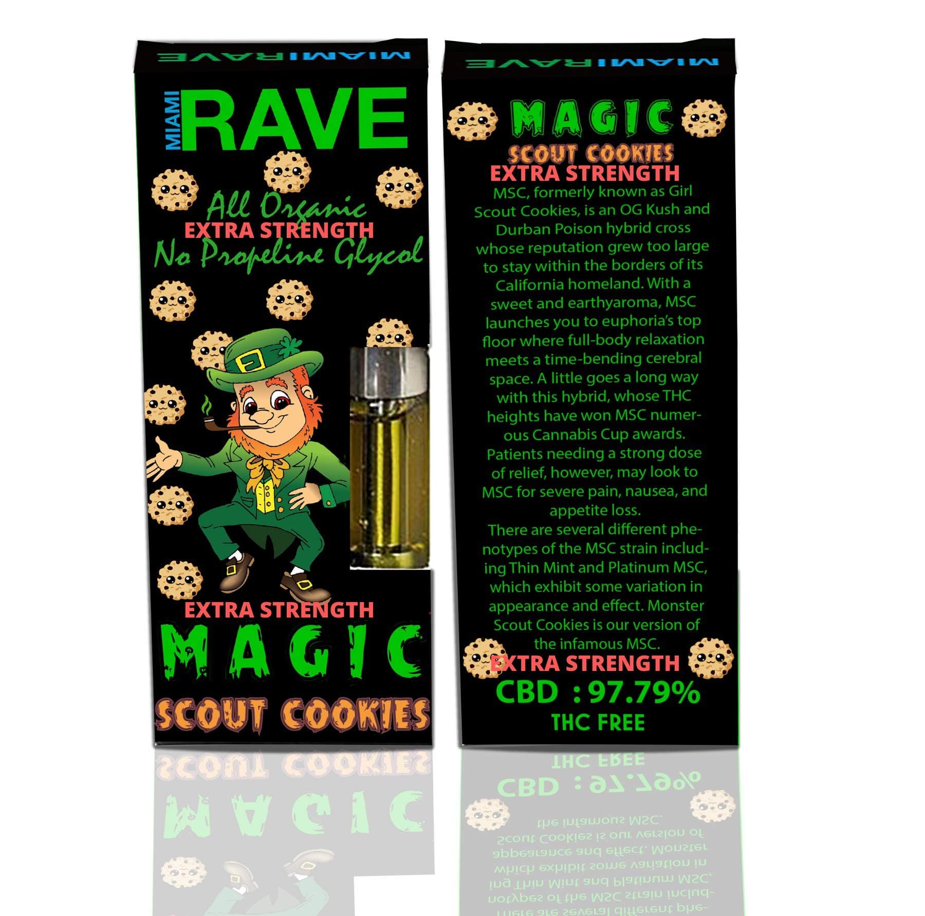 Magic Scout Cookies Xtra Strength 500 MG