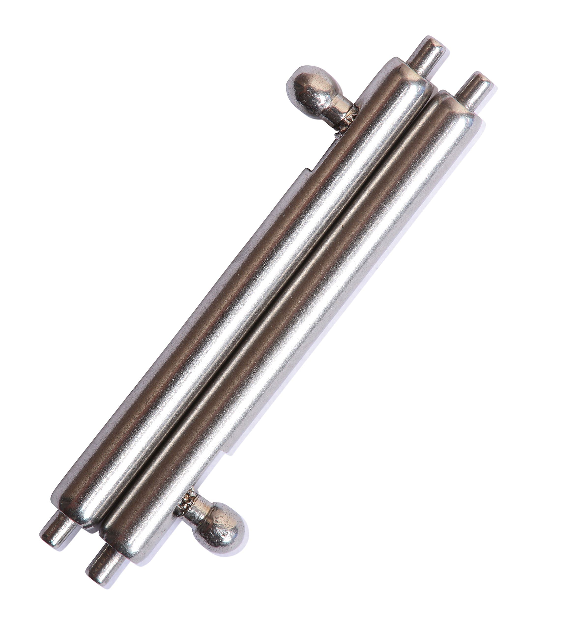 SWISS REIMAGINED Quick Release Spring Bar with Cylindrical Push Button for Watch Band (Set of Two) - 1.8mm Diameter