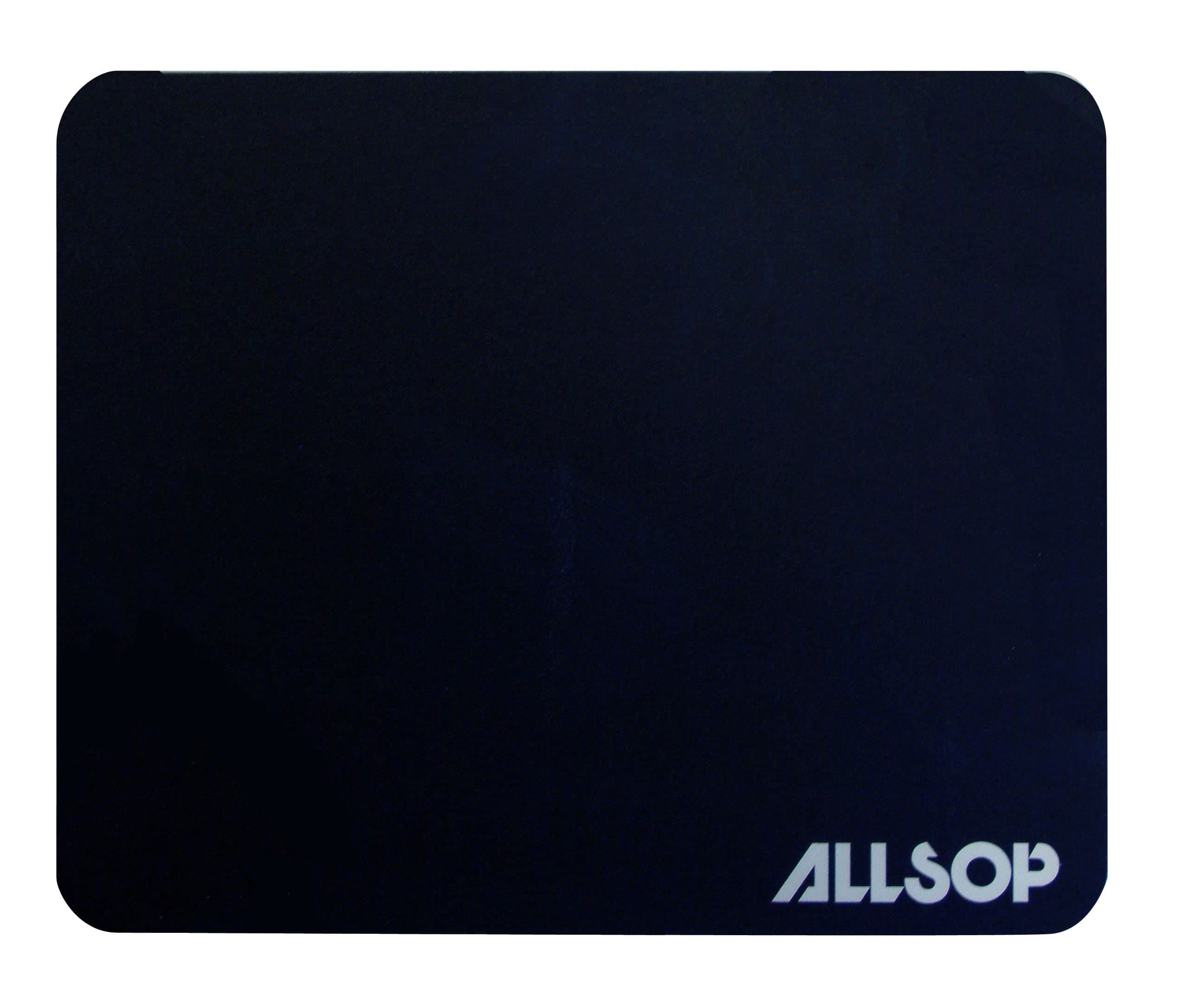 Allsop Laser Optic Mouse Pad with Non Slip Back - Black