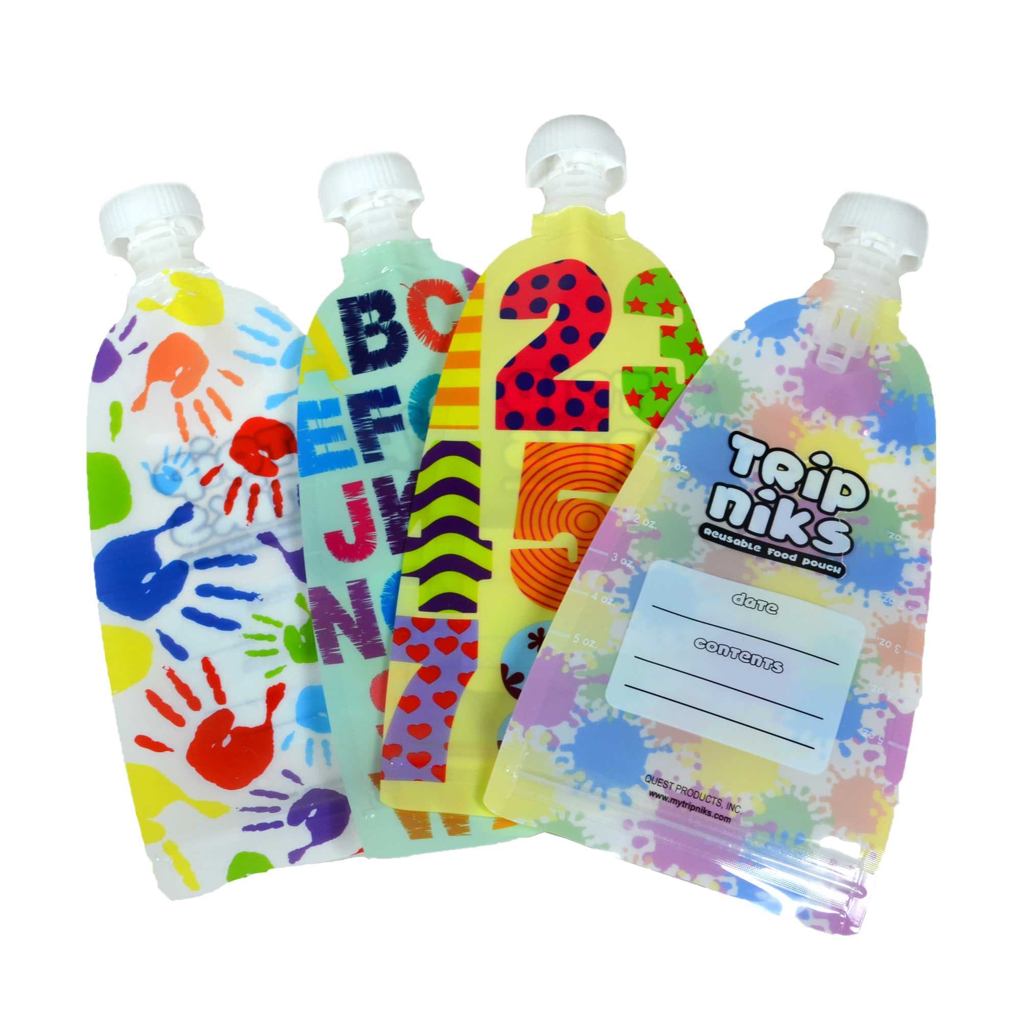 TripNiks Food Storage Container Variety Pack, 4 Pack