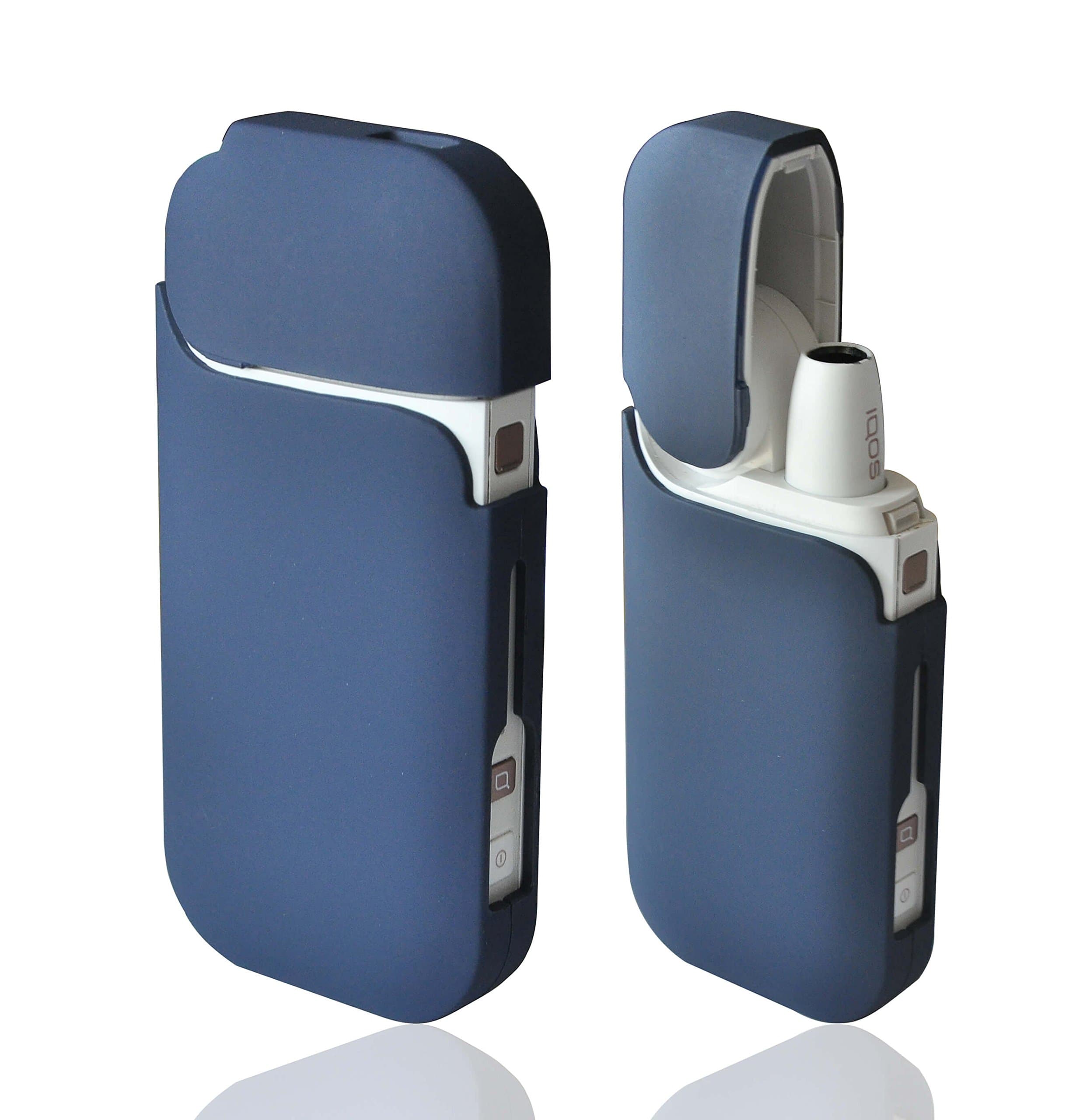 Cigar Case for iQOS Electronic Cigarette Case Protective Holder iQOS Wallet Case IQOS Protector Waist Bag Carrying Box Fit Outdoors(Navy Blue)