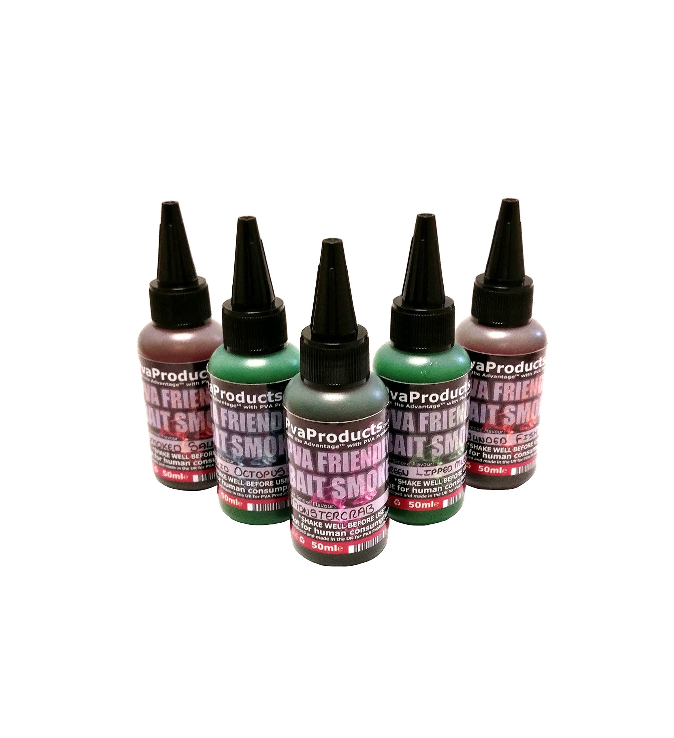 Pva Friendly Bait Smoke Fishy Bundle (5 x 50ml bottles) …