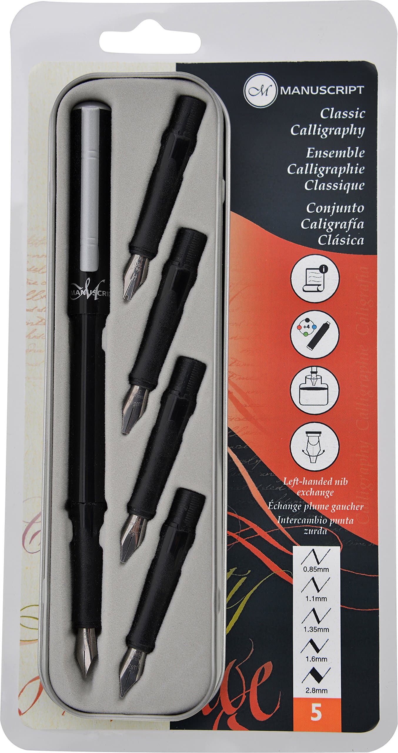 Manuscript Classic Calligraphy Set-Left Handed