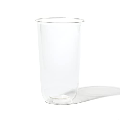 TOSSWARE NATURAL Arc - Plant Based Cups 24 oz - Plastic Alternative Cups for Parties, Bachelorettes, Weddings - Recyclable Clear Cold Cups - Set of 1000