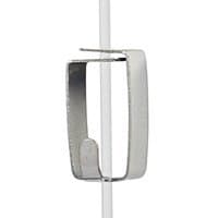 STAS Bilderhängesysteme Smartspring Hook - 10 Pack - Most Cost Effective Adjustable Picture Hanging Hook for Art Hanging Systems and Other Cable Based Picture Hanging Systems