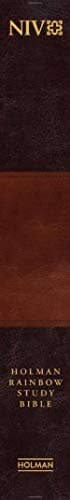NIV Rainbow Study Bible, Saddle Brown LeatherTouch: New International Version, Saddle Brown, LeatherTouch