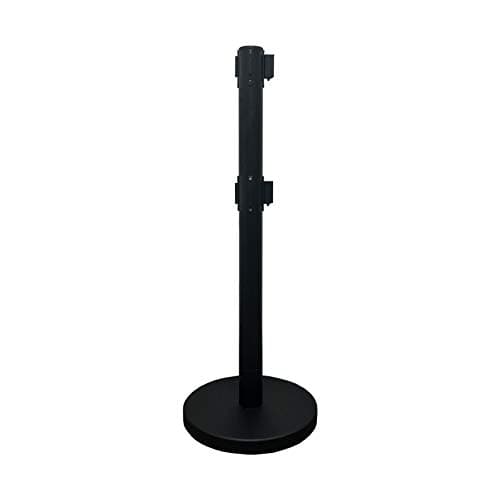 Crowd Control Center VIP Crowd Control DUAL BELTS Retractable Belt Stanchions