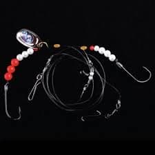 Imax Flounder Rig White & Red Bead SP-Blades HS 4