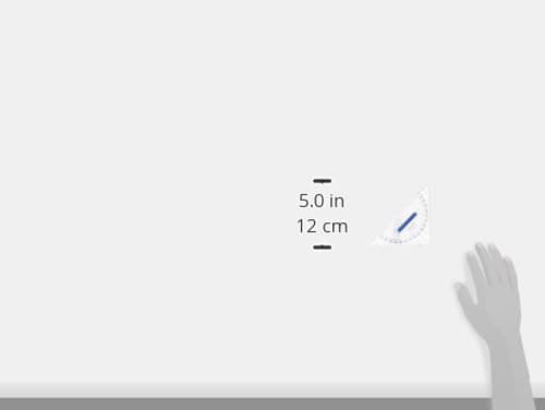 STAEDTLER Mars 568 36 16 cm Geometry Set Square with Grip, White