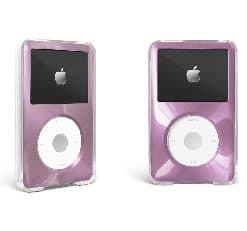 Light Pink Case for Apple iPod Classic Hard Case with Aluminum Plating 80gb 120gb 160gb