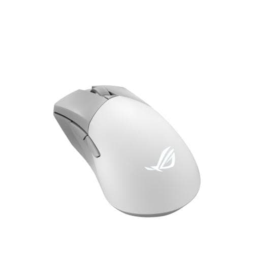 ASUS ROG Gladius III Wireless Gaming Mouse, 36000 DPI, 6 Buttons, Replaceable Switches, Paracord Cable - White