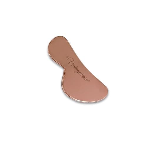 Vintageware® Copper Gua Sha | B-Shape Massage Board for Chiropractic & Physical Therapy | Premium Tool for Face & Body | Relieves Back & Muscle Pain | Gua Sha for Face, Neck & Back (B-Shape)