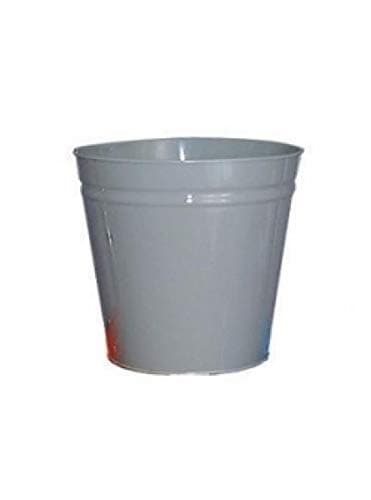 U-Group Ltd 12 Litre waste baskets steel, Grey