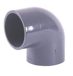 1 1/2" Plain 90 Degree PVC Elbow (Takes Pipe with a 48.3mm Outside Diameter)