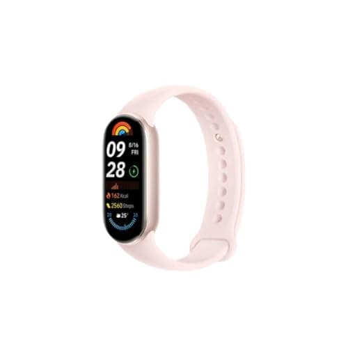 Xiaomi Smart Band 9 Global Version (2024) 1.62" Amoled Display | 233 mAh Battery | up to 21 Days of Battery Life | Over 150 Workout Modes | BT 5.4 | 50M Water Resistant - Mystic Rose