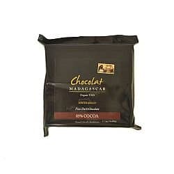 Chocolat Madagascar85% Single Origin Fine Dark Couverture Chocolate (10 x 100g Bars) 1kg
