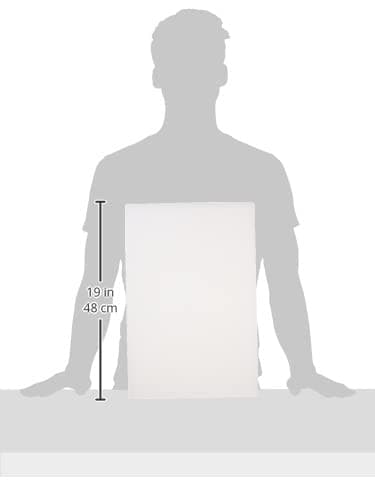 Cutting Board, 12 by 18 by 1/2-Inch, White