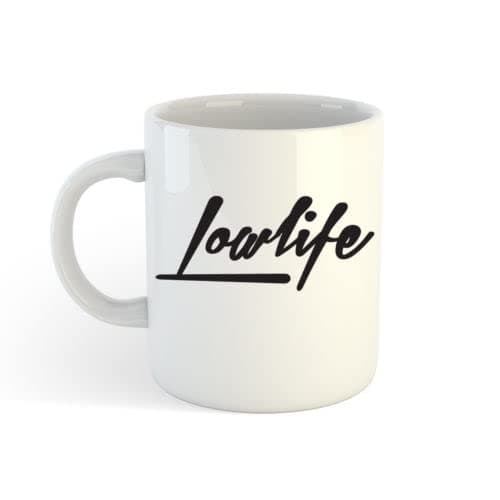 Voltx Design Lowlife Logo Printed Ceramic Coffee Mug 11Oz|Coffee Mug Gift|Mug For Tea & Coffee|Ceramic Coffee Mug |Printed Coffee Mug (V-351)