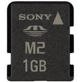 1GB Memory Stick Micro M2 with USB Adaptor