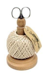 String Tidy, Wooden String Tidy, String and scissor set, Gardening Gift