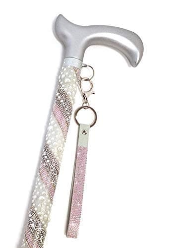 Jacqueline Kent Sugar Cane - Adjustable Cane - Pearl Pink