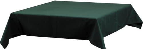Washable velvet bridge cloth - dark green