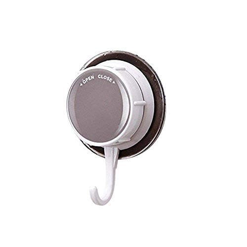 DEHUB Suction Hooks, Kitchen Sucker Powerful Vacuum Wall Hooks Bathroom Tile Free Nail Towel Sticky Hook No Trace Super Load (Pack of 2)